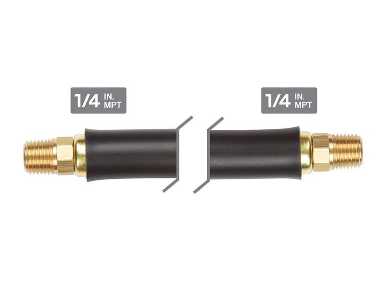 DYNAMIC POWER PU Recoil Air Hose With Blow Gun. 1/4 inch by 25 Feet 200PSI. - Image 4